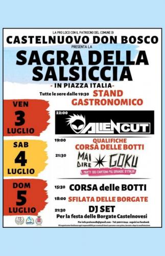 Sagra Della Salsiccia A Castelnuovo Don Bosco - Castelnuovo Don Bosco