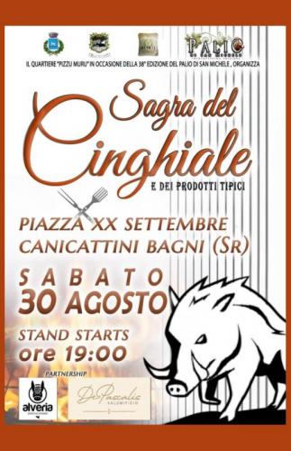 Sagra Del Cinghiale - Canicattini Bagni