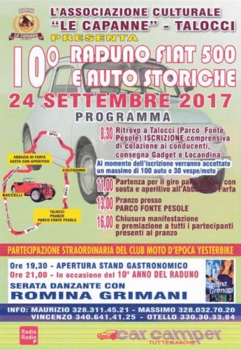 Raduno Fiat 500 - Fara In Sabina