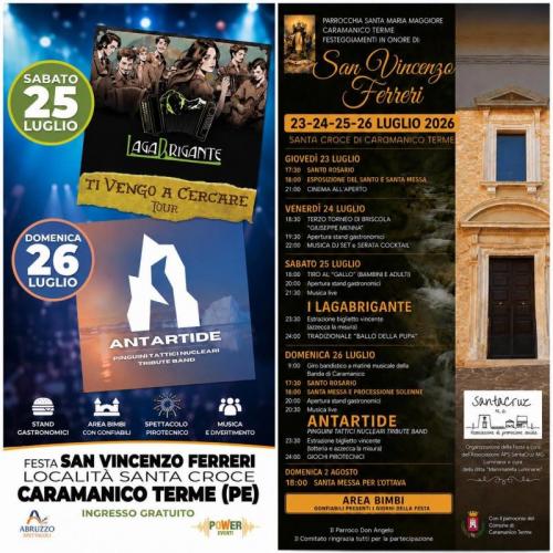 Festa Di San Vincenzo Ferreri A Santa Croce Di Caramanico Terme - Caramanico Terme