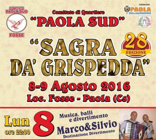 Sagra Da' Grispedda - Paola