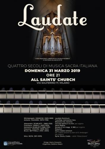 Concerto Di Musica Sacra - Milano