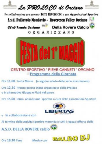 Festa Del 1 Maggio - Terre Roveresche