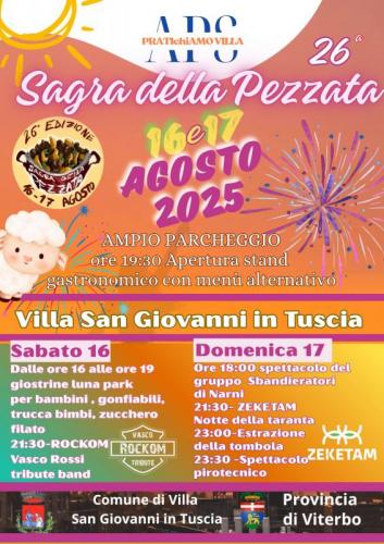 Sagra Della Pezzata A Villa San Giovanni In Tuscia - Villa San Giovanni In Tuscia