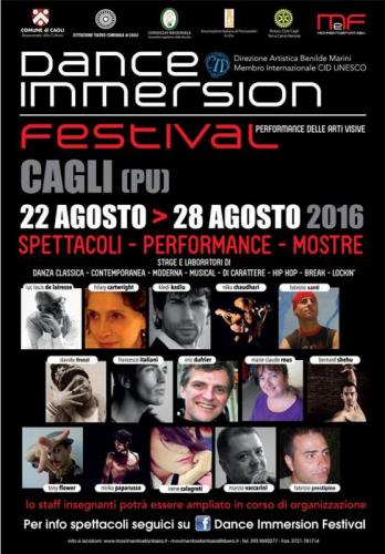 Festival Di Danza E Arte Visiva - Cagli