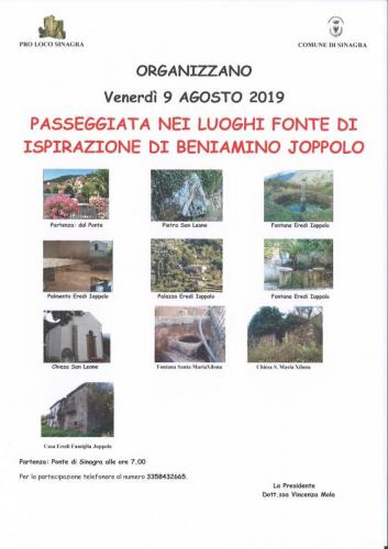 Passeggiata Beniamino Joppolo - Sinagra