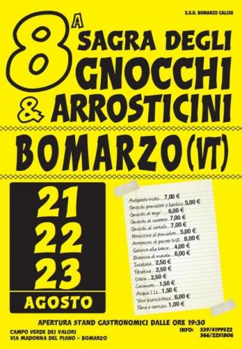 Sagra Degli Gnocchi E Arrosticini  A Bomarzo - Bomarzo