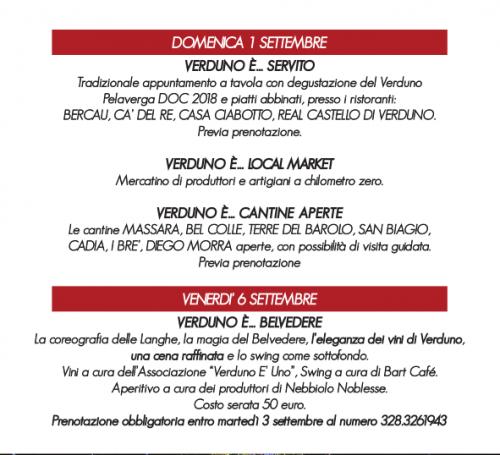 Festa Del Verduno Pelaverga - Verduno