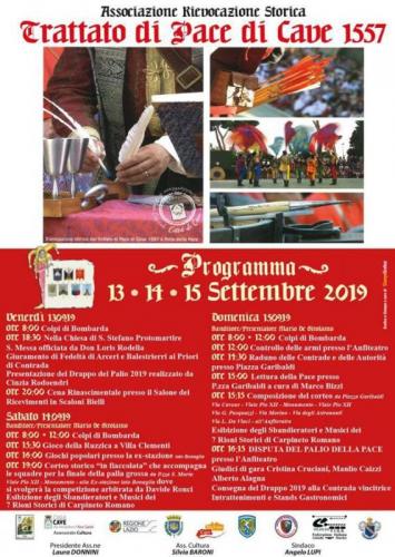 Trattato Di Pace Di Cave 1557 - Cave