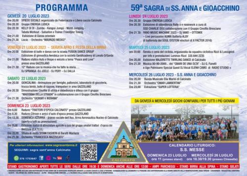 Sagra Dei S.s. Anna E Gioacchino - Calcinato