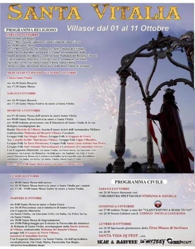 Festa Di Santa Vitalia A Villasor - Villasor