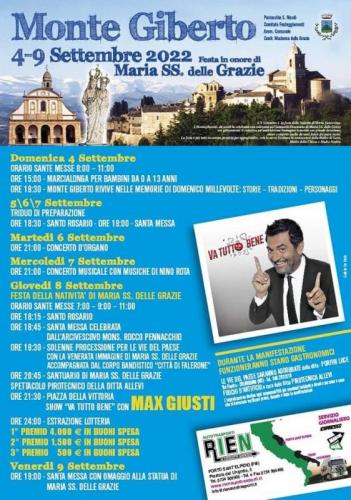 Festa In Onore Di Maria Ss Delle Grazie - Monte Giberto
