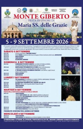 Festa In Onore Di Maria Ss Delle Grazie - Monte Giberto