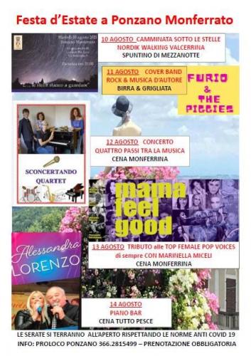 Festa Estate A Ponzano Monferrato - Ponzano Monferrato