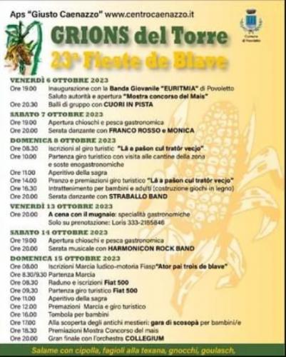 Fieste De Blave  A Grions Del Torre - Povoletto