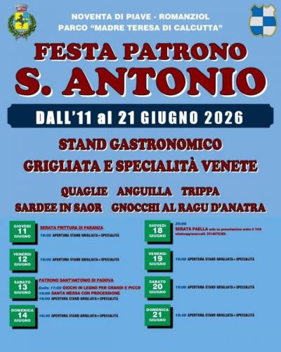 Festa Patronale San Antonio A Romanziol - Noventa Di Piave