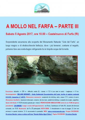 A Mollo Nel Farfa - Castelnuovo Di Farfa
