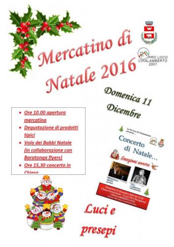 Mercatino Di Natale - Chialamberto