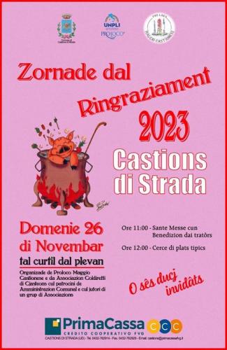 Giornata Del Ringraziamento - Castions Di Strada