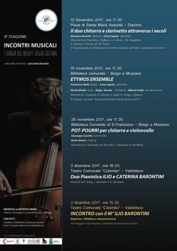 Incontri Musicali A Teatro - Borgo A Mozzano