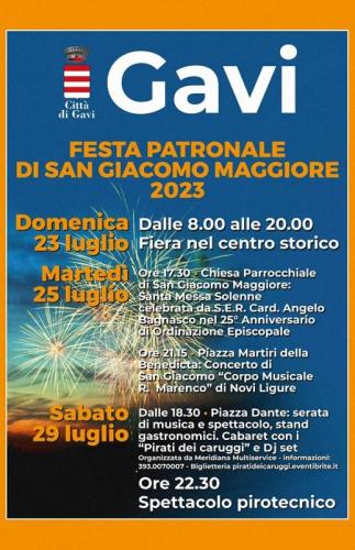 Festa Patronale Di San Giacomo A Gavi - Gavi
