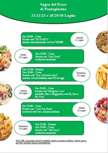 Sagra Del Pesce A Ponte Giurino - Berbenno