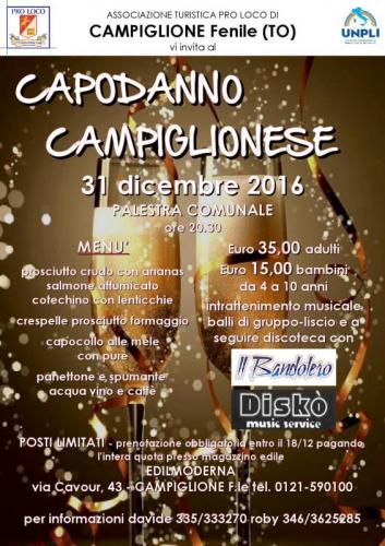 Festa Di Capodanno - Campiglione-fenile