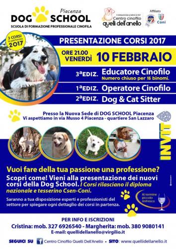 Corso Di Formazione Istruttori Cinofili - Piacenza