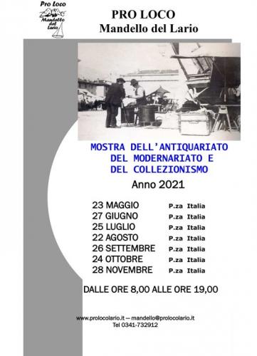 Mostra Mercato Di Antiquariato E Modernariato - Mandello Del Lario