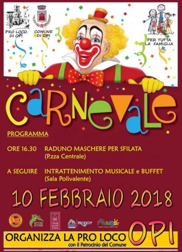 Festa Di Carnevale A Opi - Opi