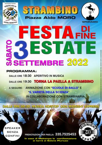 Festa Di Fine Estate A Strambino - Strambino
