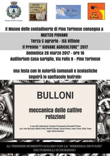 Premio Giovane E Agricoltore - Pino Torinese