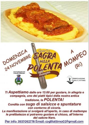 Sagra Della Polenta - Mompeo