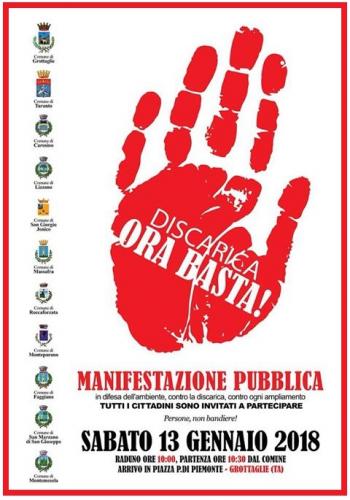 Discarica, Ora Basta - Grottaglie