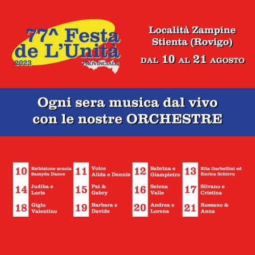 Festa Dell'unita A Stienta - Stienta