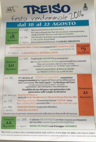 Festa Vendemmiale - Treiso