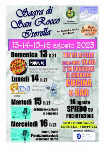 Sagra Di San Rocco A Isorella - Isorella