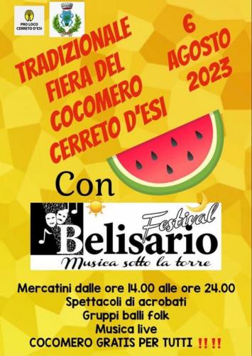 Fiera Del Cocomero A Cerreto D'esi - Cerreto D'esi