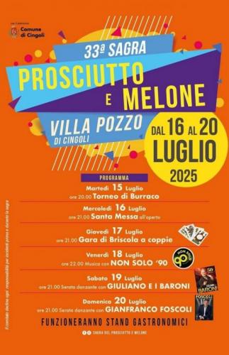 La Sagra Del Prosciutto E Melone A Cingoli - Cingoli