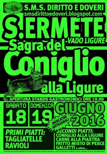 Sagra Del Coniglio - Vado Ligure