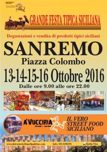 Sicilia Viva In Festa - Sanremo