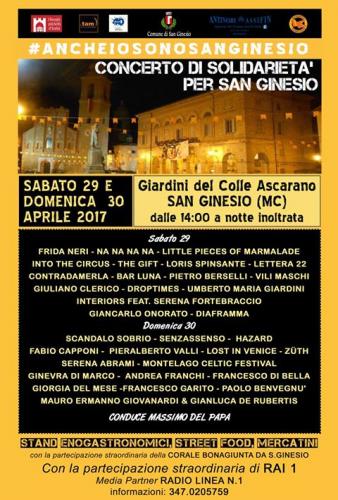 Concerto Di Solidarietà - San Ginesio
