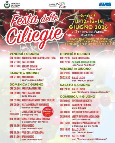 Festa Delle Ciliegie A Villanova Sull'arda - Villanova Sull'arda