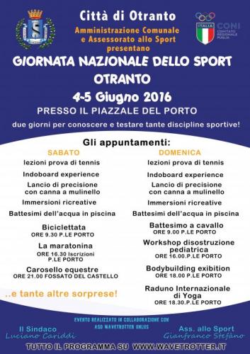 Giornata Nazionale Dello Sport - Otranto