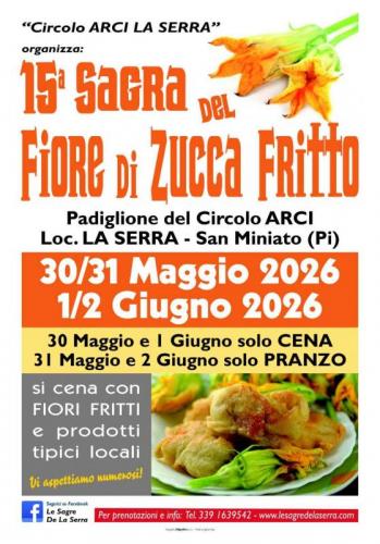 Sagra Del Fiore Di Zucca Fritto A La Serra Di San Miniato - San Miniato