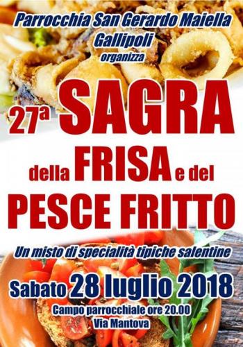 Sagra Te La Frisa E Te Lu Pesce Frittu - Gallipoli