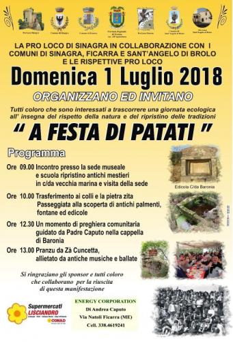 La Festa Delle Patate A Sinagra - Sinagra
