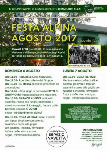 Festa Alpina - Lozzolo