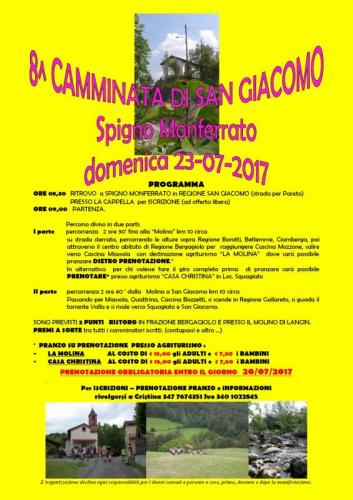 Camminata Di San Giacomo - Spigno Monferrato