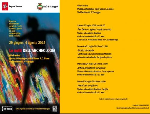 Le Notti Dell'archeologia - Viareggio